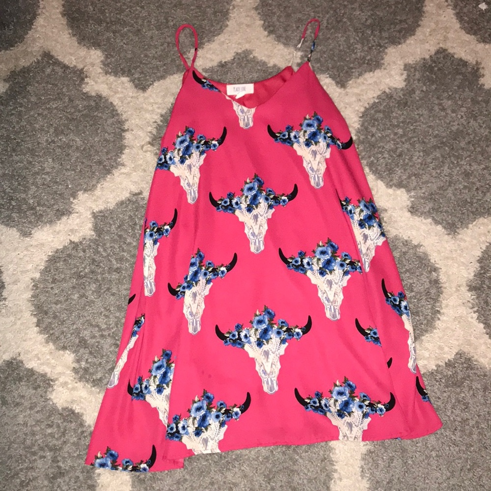 Peach love bulkhead dress
